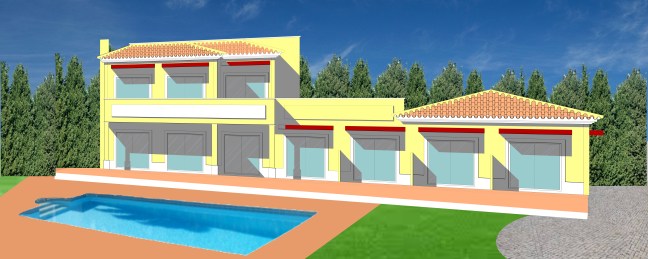 Casa Mediterrãneo, Building Villa Carvoeiro